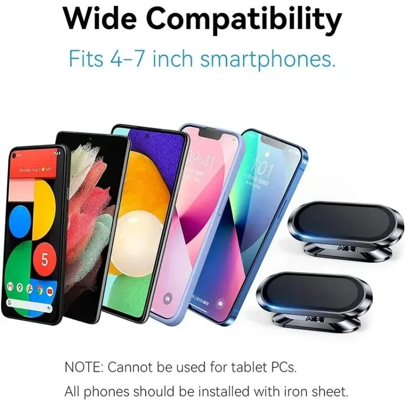 Never Drop Your Phone Again While Driving – 360° Magnetic Car Holder