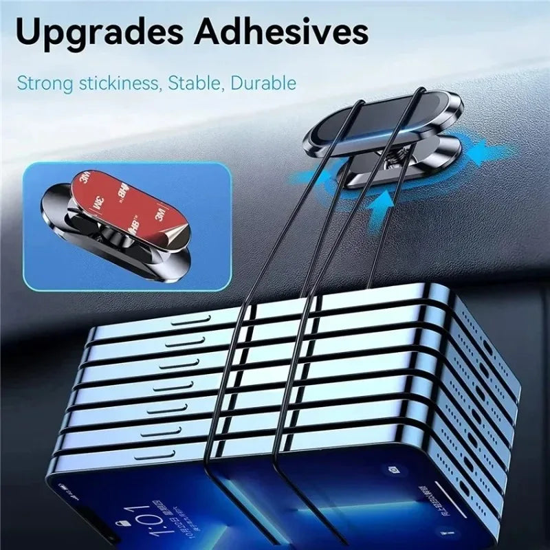 Never Drop Your Phone Again While Driving – 360° Magnetic Car Holder