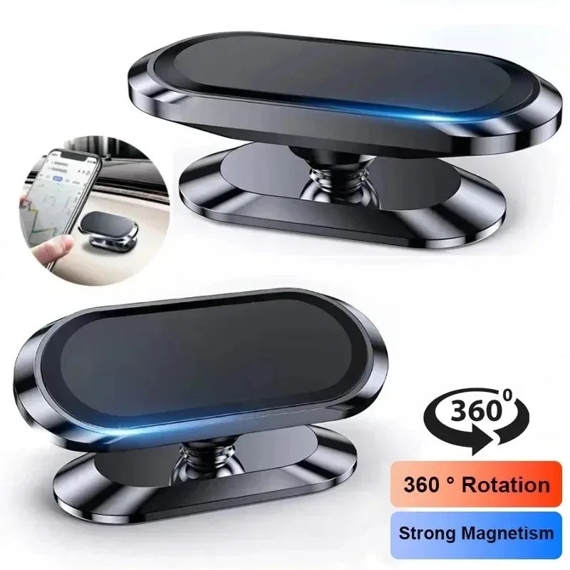 Never Drop Your Phone Again While Driving – 360° Magnetic Car Holder